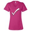 Women’s Relaxed Jersey V-Neck Tee Thumbnail