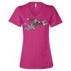 Women’s Relaxed Jersey V-Neck Tee Thumbnail