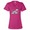 Women’s Relaxed Jersey V-Neck Tee Thumbnail