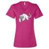 Women’s Relaxed Jersey V-Neck Tee Thumbnail