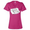 Women’s Relaxed Jersey V-Neck Tee Thumbnail