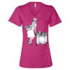 Women’s Relaxed Jersey V-Neck Tee Thumbnail