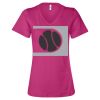 Women’s Relaxed Jersey V-Neck Tee Thumbnail