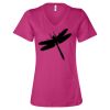 Women’s Relaxed Jersey V-Neck Tee Thumbnail