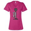 Women’s Relaxed Jersey V-Neck Tee Thumbnail