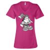 Women’s Relaxed Jersey V-Neck Tee Thumbnail