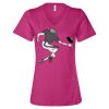 Women’s Relaxed Jersey V-Neck Tee Thumbnail