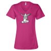 Women’s Relaxed Jersey V-Neck Tee Thumbnail