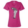 Women’s Relaxed Jersey V-Neck Tee Thumbnail