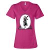 Women’s Relaxed Jersey V-Neck Tee Thumbnail