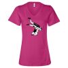 Women’s Relaxed Jersey V-Neck Tee Thumbnail