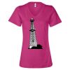 Women’s Relaxed Jersey V-Neck Tee Thumbnail