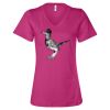Women’s Relaxed Jersey V-Neck Tee Thumbnail