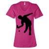 Women’s Relaxed Jersey V-Neck Tee Thumbnail