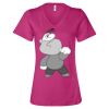 Women’s Relaxed Jersey V-Neck Tee Thumbnail