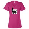 Women’s Relaxed Jersey V-Neck Tee Thumbnail