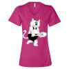 Women’s Relaxed Jersey V-Neck Tee Thumbnail