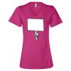 Women’s Relaxed Jersey V-Neck Tee Thumbnail