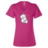 Women’s Relaxed Jersey V-Neck Tee Thumbnail