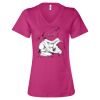 Women’s Relaxed Jersey V-Neck Tee Thumbnail