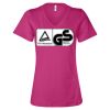 Women’s Relaxed Jersey V-Neck Tee Thumbnail