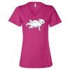 Women’s Relaxed Jersey V-Neck Tee Thumbnail