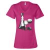 Women’s Relaxed Jersey V-Neck Tee Thumbnail