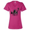 Women’s Relaxed Jersey V-Neck Tee Thumbnail