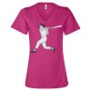 Women’s Relaxed Jersey V-Neck Tee Thumbnail
