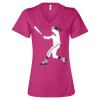 Women’s Relaxed Jersey V-Neck Tee Thumbnail