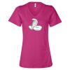 Women’s Relaxed Jersey V-Neck Tee Thumbnail
