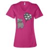 Women’s Relaxed Jersey V-Neck Tee Thumbnail