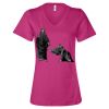 Women’s Relaxed Jersey V-Neck Tee Thumbnail