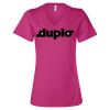 Women’s Relaxed Jersey V-Neck Tee Thumbnail