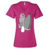 Women’s Relaxed Jersey V-Neck Tee Thumbnail