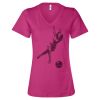 Women’s Relaxed Jersey V-Neck Tee Thumbnail