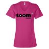 Women’s Relaxed Jersey V-Neck Tee Thumbnail