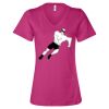 Women’s Relaxed Jersey V-Neck Tee Thumbnail