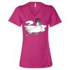 Women’s Relaxed Jersey V-Neck Tee Thumbnail