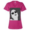 Women’s Relaxed Jersey V-Neck Tee Thumbnail