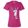 Women’s Relaxed Jersey V-Neck Tee Thumbnail