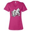 Women’s Relaxed Jersey V-Neck Tee Thumbnail