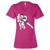 Women’s Relaxed Jersey V-Neck Tee Thumbnail