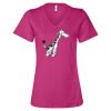 Women’s Relaxed Jersey V-Neck Tee Thumbnail