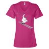 Women’s Relaxed Jersey V-Neck Tee Thumbnail