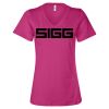 Women’s Relaxed Jersey V-Neck Tee Thumbnail