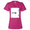 Women’s Relaxed Jersey V-Neck Tee Thumbnail