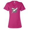 Women’s Relaxed Jersey V-Neck Tee Thumbnail