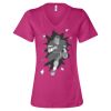 Women’s Relaxed Jersey V-Neck Tee Thumbnail