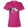 Women’s Relaxed Jersey V-Neck Tee Thumbnail